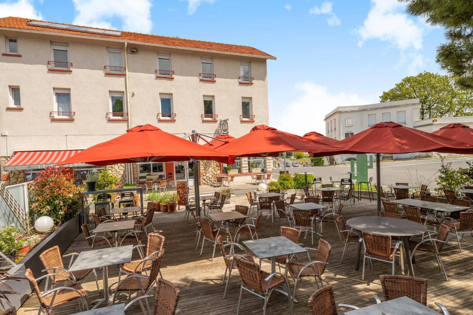 Hotel Les Pins سان تروجان لو بين المظهر الخارجي الصورة