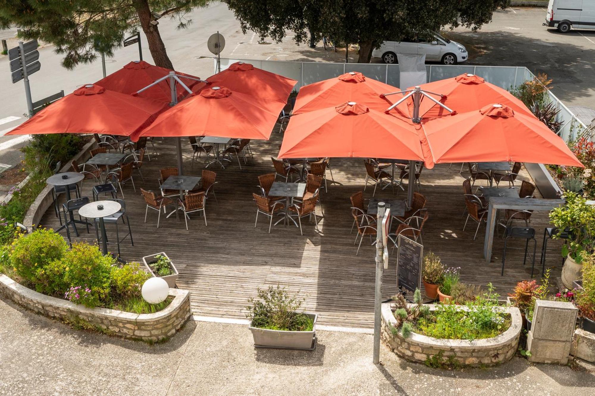 Hotel Les Pins سان تروجان لو بين المظهر الخارجي الصورة